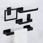 ست اکسسوری حمام مشکی