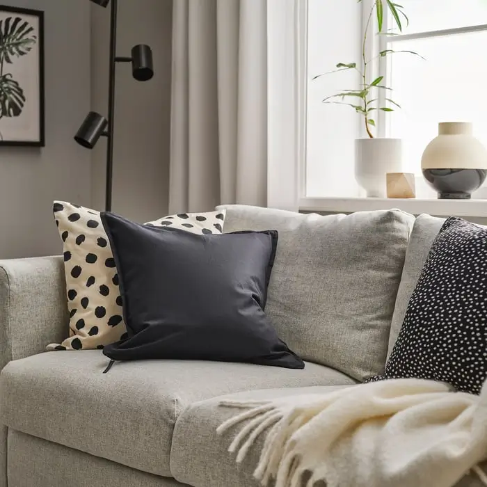 gurli-cushion-cover-black__1451753_pe990787_s5 روکش کوسن ایکیا GURLI