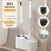 برس توالت و کف‌ شوی دیواری